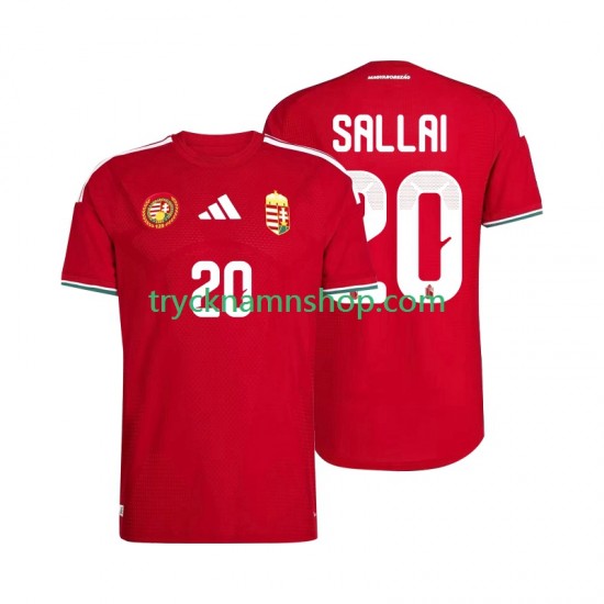 Ungern Sallai 20 VM 2026 Tröja 1:a Matchställ Män Kortärmad
