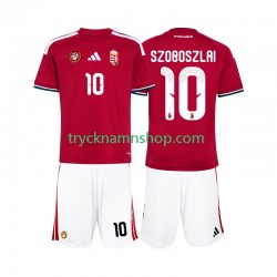 Ungern Szoboszlai 10 VM 2026 Tröja 1:a Matchställ Barn Kortärmad