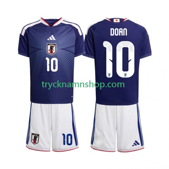 Japan Ritsu Doan 10 VM 2026 Tröja 1:a Matchställ Barn Kortärmad
