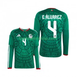 Mexiko Edson Alvarez 4 VM 2026 Tröja 1:a Matchställ Män Långärmad