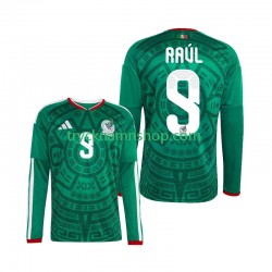 Mexiko Raul Jimenez 9 VM 2026 Tröja 1:a Matchställ Män Långärmad
