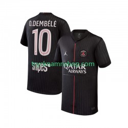 Paris Saint-Germain Ousmane Dembele 10 2025-2026 Tröja 4:e Matchställ Män Kortärmad