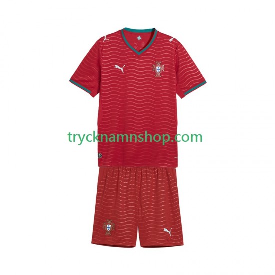 Portugal VM 2026 Tröja 1:a Matchställ Barn Kortärmad