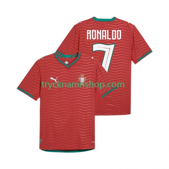 Portugal Cristiano Ronaldo 7 VM 2026 Tröja 1:a Matchställ Män Kortärmad