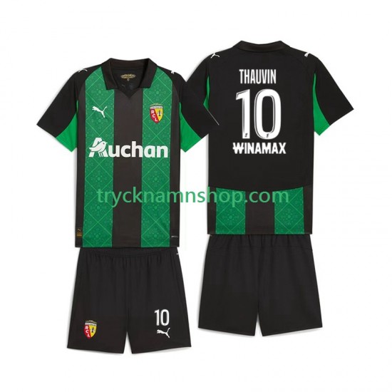 RC Lens Florian Thauvin 10 2025-2026 Tröja 2:a Matchställ Barn Kortärmad