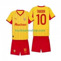 RC Lens Florian Thauvin 10 2025-2026 Tröja 1:a Matchställ Barn Kortärmad