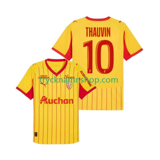 RC Lens Florian Thauvin 10 2025-2026 Tröja 1:a Matchställ Män Kortärmad
