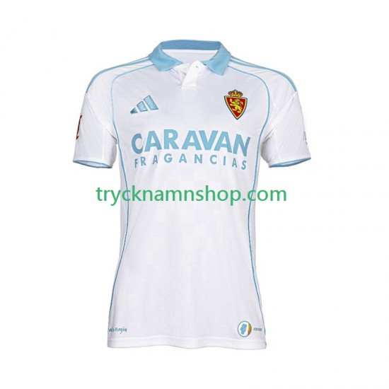 Real Zaragoza 2025-2026 Tröja 1:a Matchställ Män Kortärmad