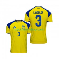 Sverige Victor Lindelof 3 2026 Tröja 1:a Matchställ Män Kortärmad