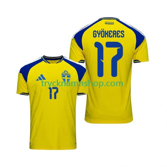 Sverige Viktor Gyokeres 17 2026 Tröja 1:a Matchställ Män Kortärmad