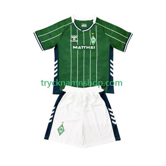 Werder Bremen 2025-2026 Tröja 1:a Matchställ Barn Kortärmad
