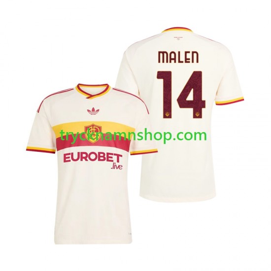 AS Roma Donyell Malen 14 2026-2027 Tröja 2:a Matchställ Män Kortärmad
