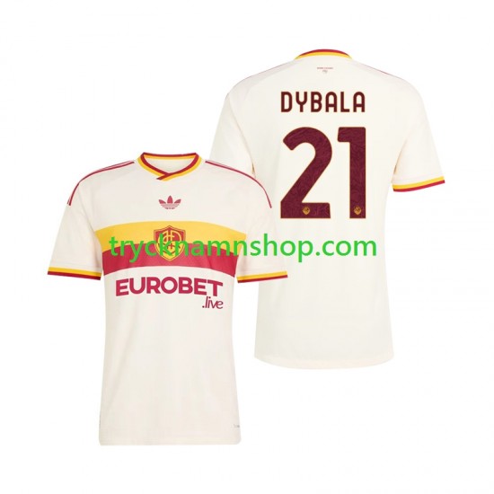AS Roma Paulo Dybala 21 2026-2027 Tröja 2:a Matchställ Män Kortärmad