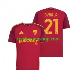 AS Roma Paulo Dybala 21 2026-2027 Tröja 1:a Matchställ Män Kortärmad
