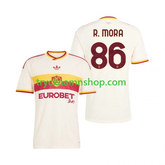 AS Roma Rodrigo Mora 86 2026-2027 Tröja 2:a Matchställ Män Kortärmad
