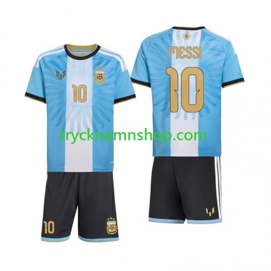Argentina Lionel Messi 10 Special 2026-2027 Tröja 1:a Matchställ Barn Kortärmad