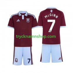 Aston Villa John McGinn 7 2026-2027 Tröja 1:a Matchställ Barn Kortärmad