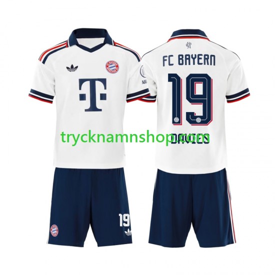 FC Bayern München Alphonso Davies 19 2026-2027 Tröja 2:a Matchställ Barn Kortärmad
