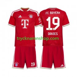 FC Bayern München Alphonso Davies 19 2026-2027 Tröja 1:a Matchställ Barn Kortärmad