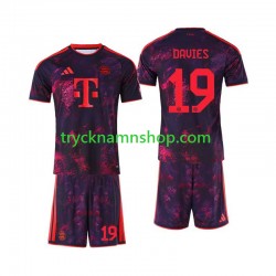 FC Bayern München Alphonso Davies 19 2026-2027 Tröja 3:e Matchställ Barn Kortärmad
