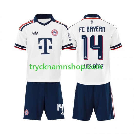FC Bayern München Luis Diaz 14 2026-2027 Tröja 2:a Matchställ Barn Kortärmad