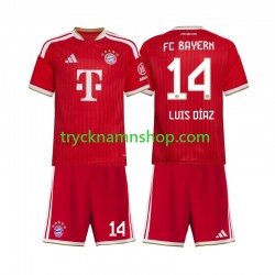 FC Bayern München Luis Diaz 14 2026-2027 Tröja 1:a Matchställ Barn Kortärmad