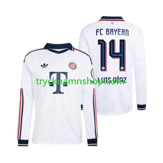 FC Bayern München Luis Diaz 14 2026-2027 Tröja 2:a Matchställ Män Långärmad