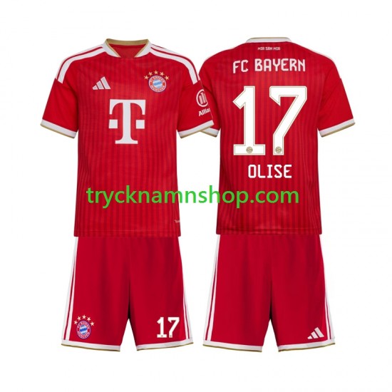 FC Bayern München Michael Olise 17 2026-2027 Tröja 1:a Matchställ Barn Kortärmad