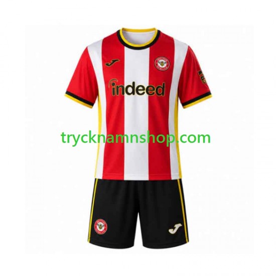 Brentford 2026-2027 Tröja 1:a Matchställ Barn Kortärmad