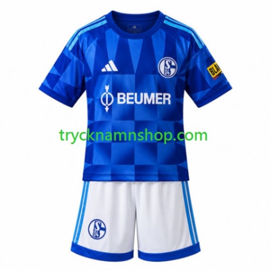 FC Schalke 04 2026-2027 Tröja 1:a Matchställ Barn Kortärmad