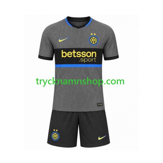 Inter Milan 2026-2027 Tröja 3:e Matchställ Barn Kortärmad