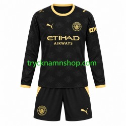 Manchester City 2026-2027 Tröja 2:a Matchställ Barn Långärmad