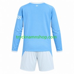 Manchester City 2026-2027 Tröja 1:a Matchställ Barn Långärmad