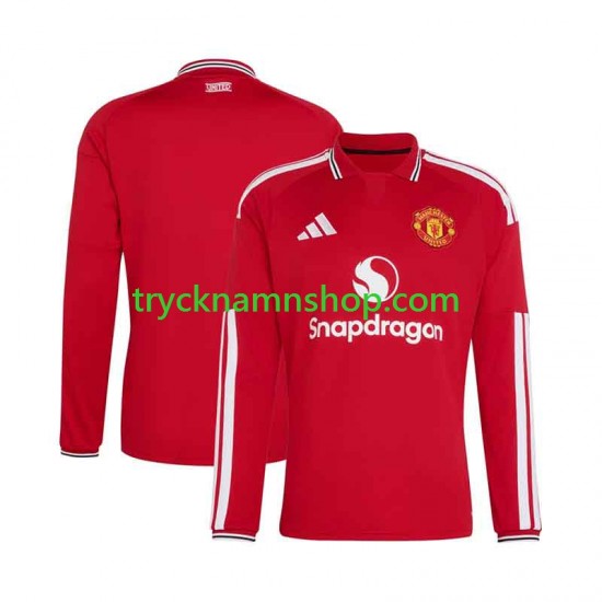 Manchester United 2026-2027 Tröja 1:a Matchställ Män Långärmad