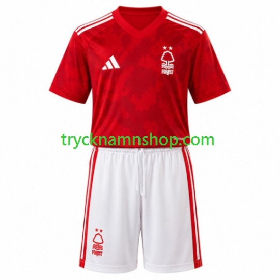 Nottingham Forest 2026-2027 Tröja 1:a Matchställ Barn Kortärmad