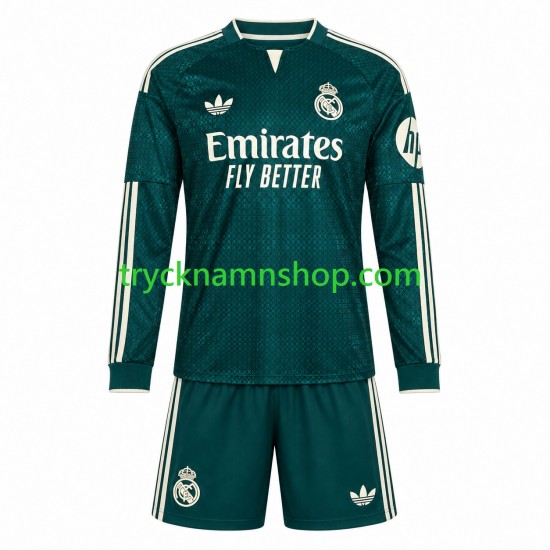 Real Madrid 2026-2027 Tröja 2:a Matchställ Barn Långärmad