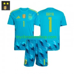 Spanien Målvakt David Raya 1 2026-2027 Tröja 1:a Matchställ Barn Kortärmad