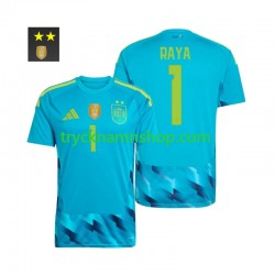 Spanien Målvakt David Raya 1 2026-2027 Tröja 1:a Matchställ Män Kortärmad