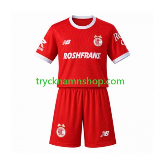 Toluca 2026-2027 Tröja 1:a Matchställ Barn Kortärmad