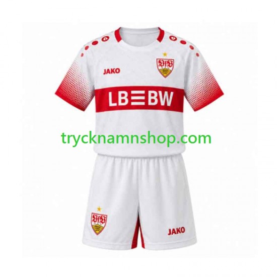 VfB Stuttgart 2026-2027 Tröja 2:a Matchställ Barn Kortärmad