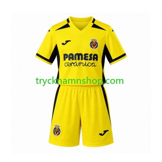 Villarreal CF 2026-2027 Tröja 1:a Matchställ Barn Kortärmad