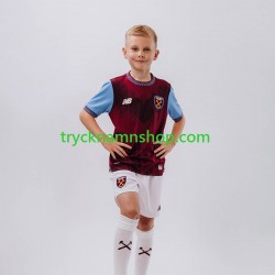 West Ham United 2026-2027 Tröja 1:a Matchställ Barn Kortärmad