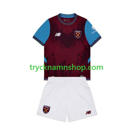 West Ham United 2026-2027 Tröja 1:a Matchställ Barn Kortärmad