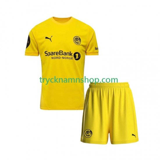 FK Bodø/Glimt 2025 Tröja 1:a Matchställ Barn Kortärmad