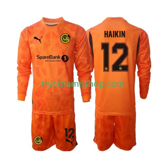 FK Bodø/Glimt  Målvakt Nikita Haikin 12 2025 Tröja 2:a Matchställ Barn Långärmad