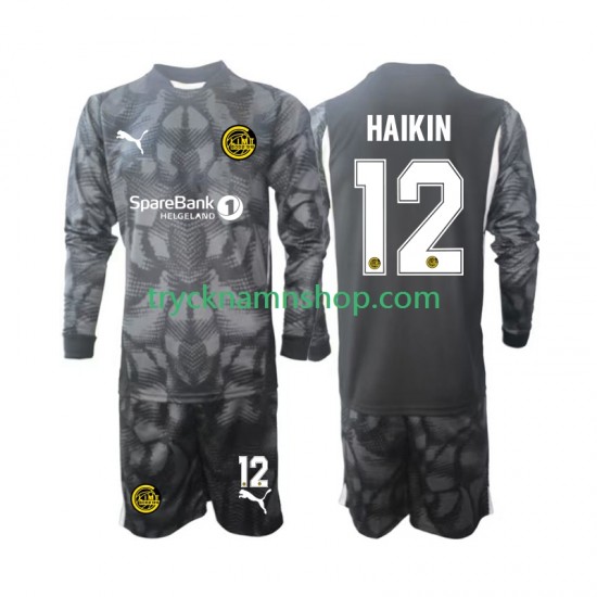 FK Bodø/Glimt  Målvakt Nikita Haikin 12 2025 Tröja 1:a Matchställ Barn Långärmad