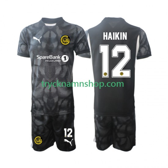 FK Bodø/Glimt  Målvakt Nikita Haikin 12 2025 Tröja 1:a Matchställ Barn Kortärmad