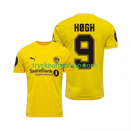 FK Bodø/Glimt Kasper Hogh 9 2025 Tröja 1:a Matchställ Män Kortärmad