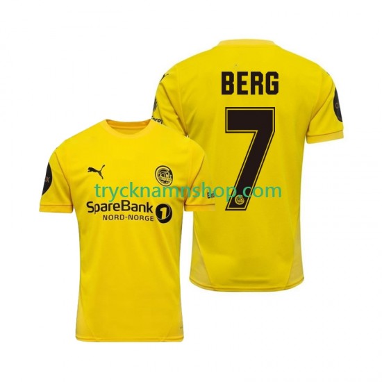 FK Bodø/Glimt Patrick Berg 7 2025 Tröja 1:a Matchställ Män Kortärmad