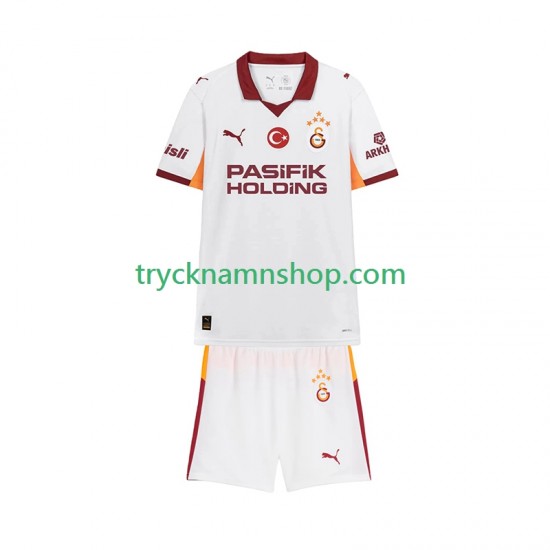 Galatasaray SK 2025-2026 Tröja 2:a Matchställ Barn Kortärmad